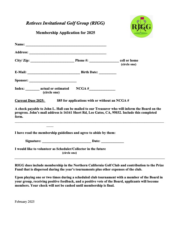 Application Form